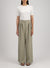 Oversized pleated trousers rayon