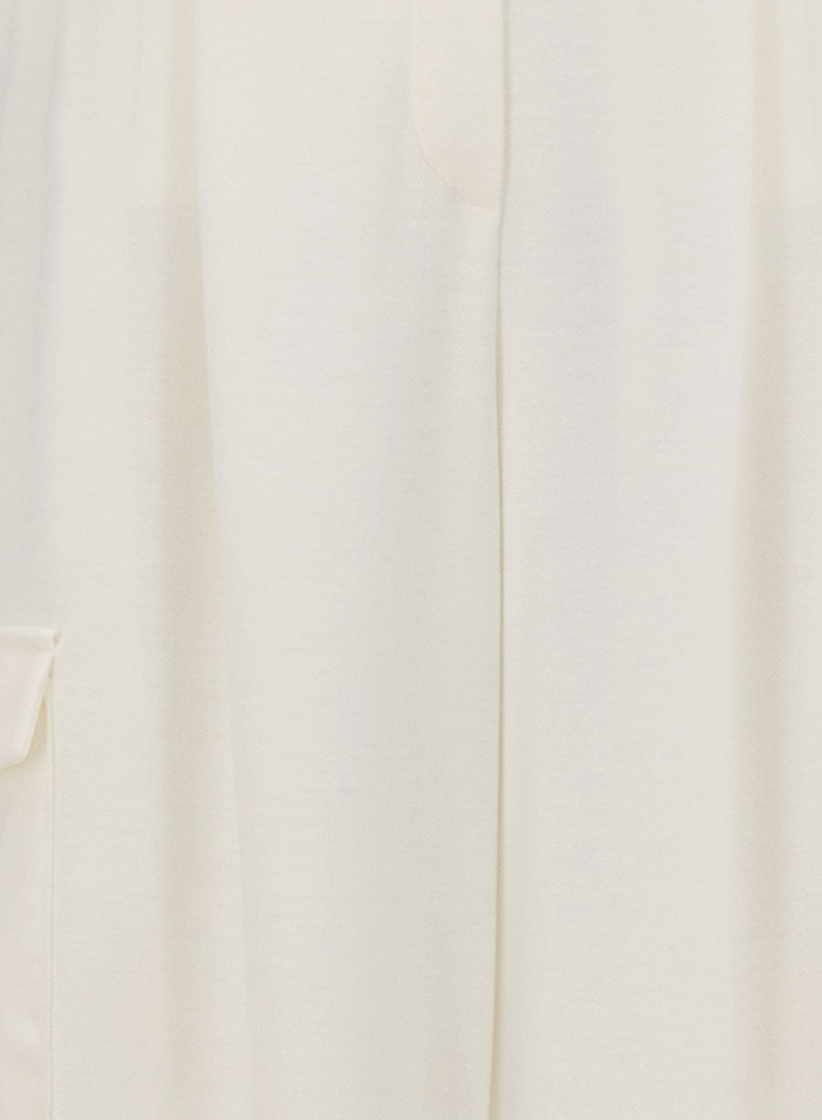 Cargo trousers superfine merino