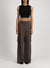 Wide leg cargo trousers rayon