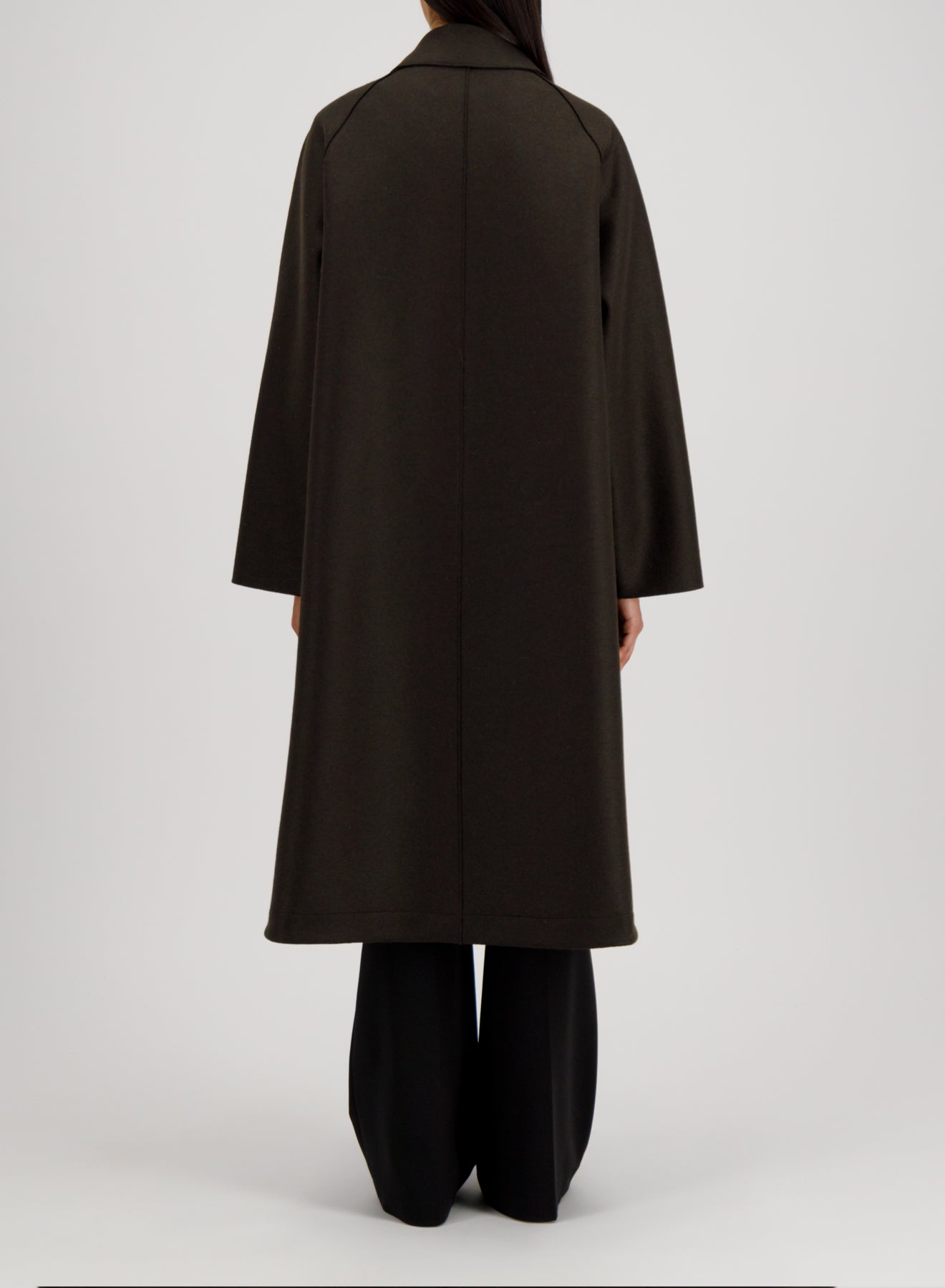 Blanc YM Wool Pile Oversize Single Coat BlancYM Wool Pile Oversize