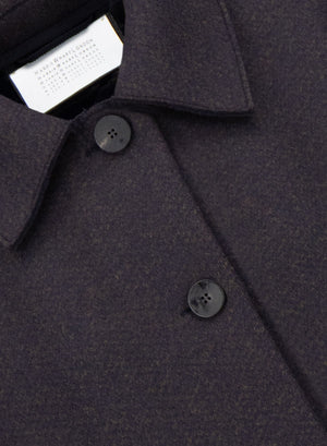 Mac in patterned cashmere blend
