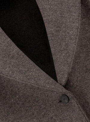 Greatcoat in boiled wool