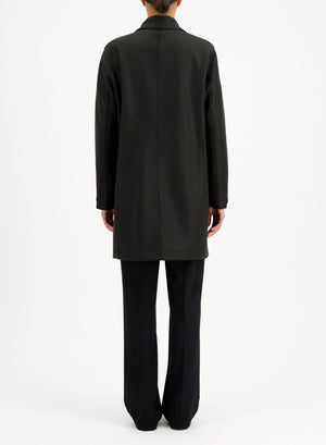 Boyfriend coat in pressed wool