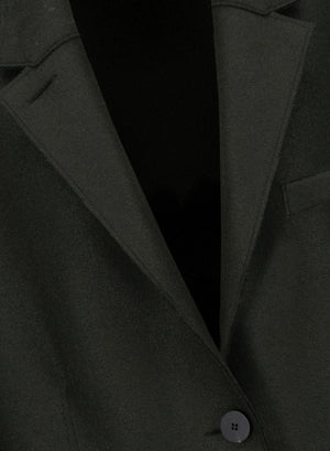 Boyfriend coat in pressed wool