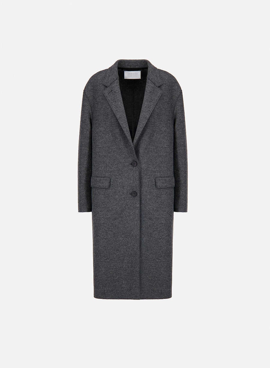 Chester coat pressed wool