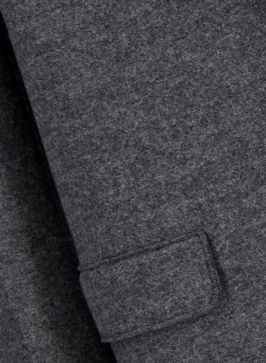 Chester coat pressed wool