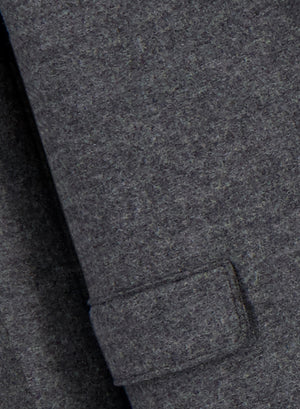 Chester coat in pressed wool