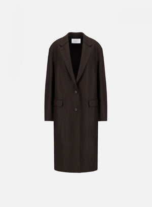 Chester coat in pressed wool