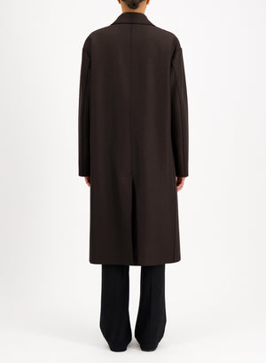 Chester coat in pressed wool