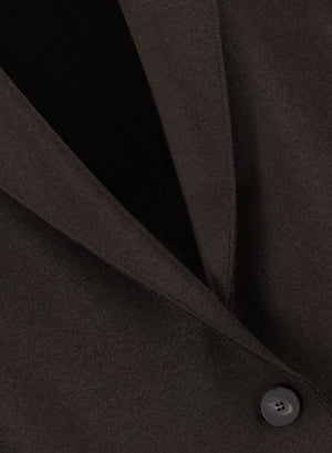 Chester coat pressed wool