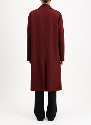 Chester coat in pressed wool
