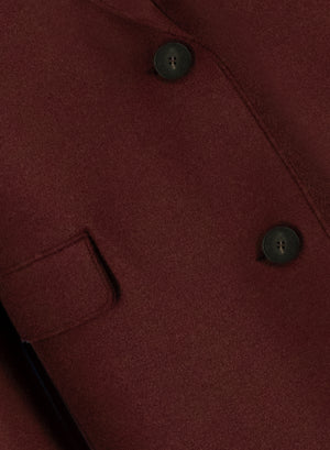Chester coat pressed wool