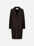 Overcoat pressed wool