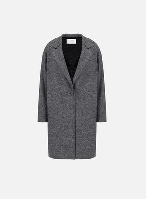 Oversized coat donegal