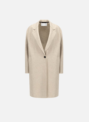 Oversized coat cashmere blend crafted with Loro Piana