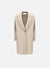 Oversized coat cashmere blend crafted with Loro Piana