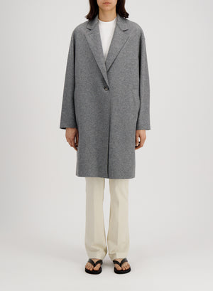 Oversized coat cashmere blend