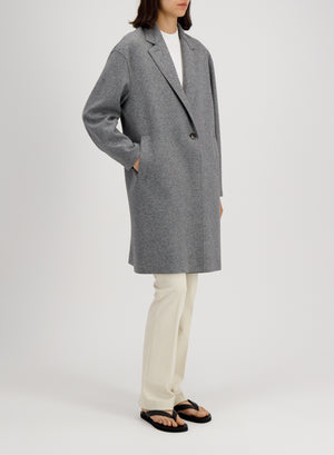 Oversized coat cashmere blend