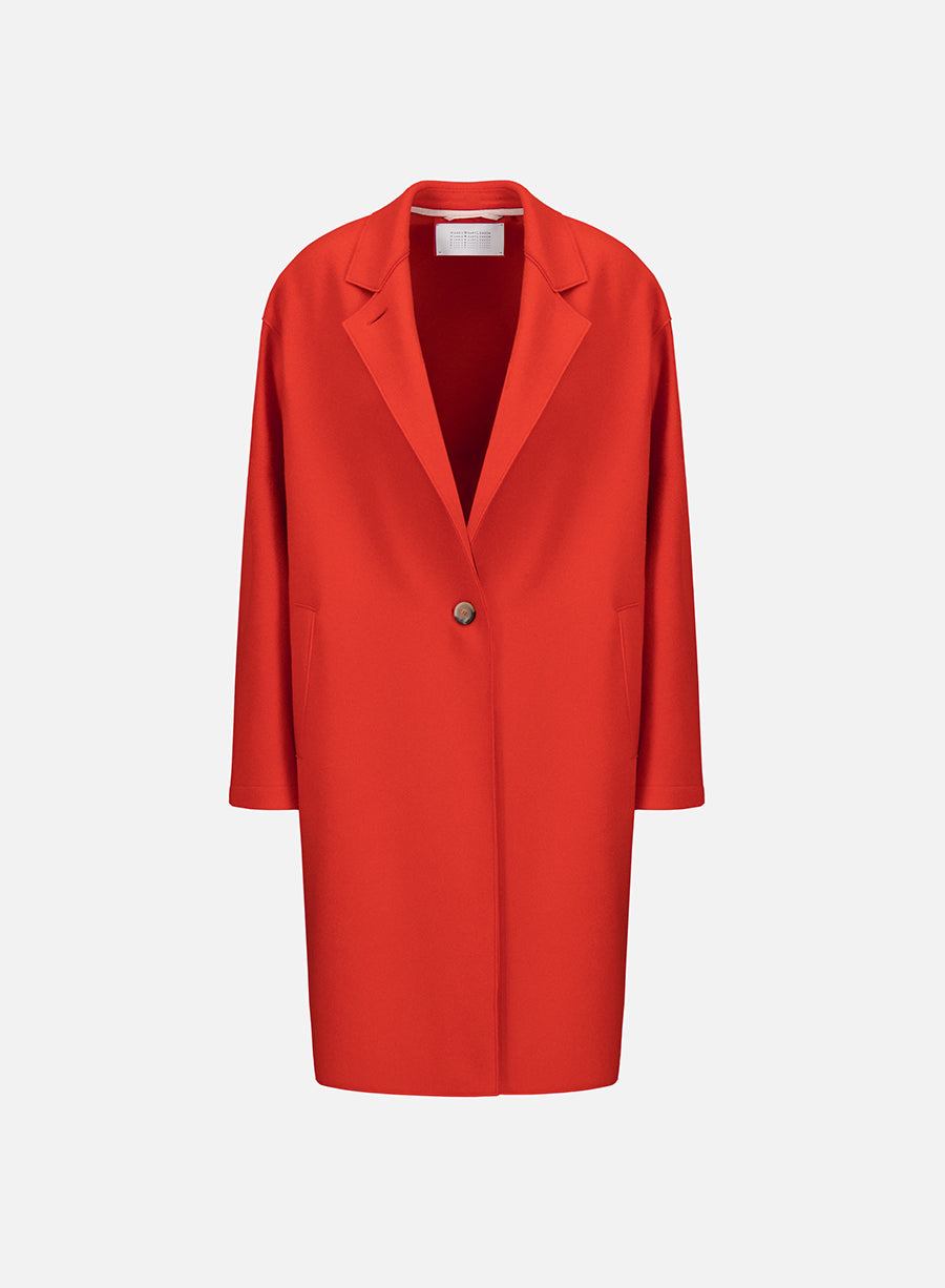 Oversized coat cashmere blend