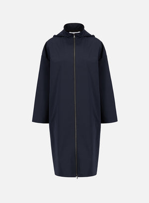 Hooded raincoat light technic