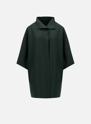 Kimono mantle pressed wool
