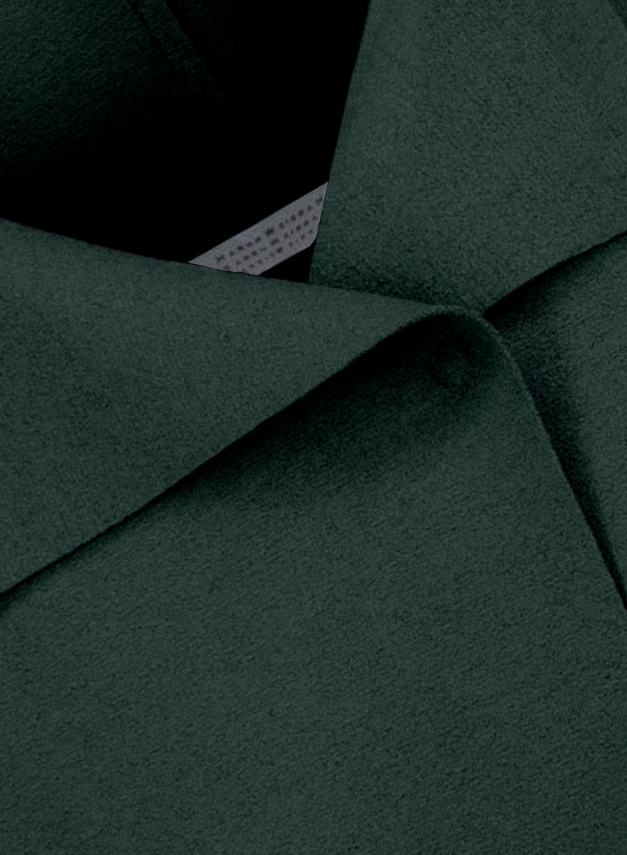 Kimono mantle pressed wool