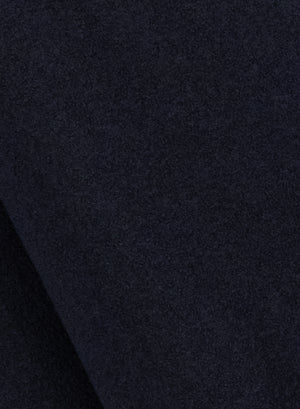 Raglan cape in boiled wool