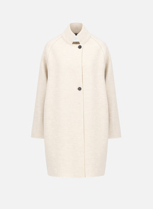 Raglan cape boiled wool