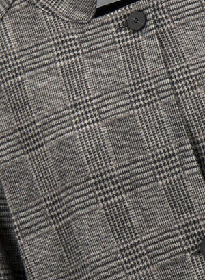 Raglan cape crafted with Loro Piana fabric