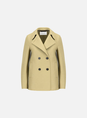 Peacoat pressed wool