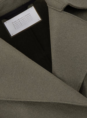 Peacoat pressed wool