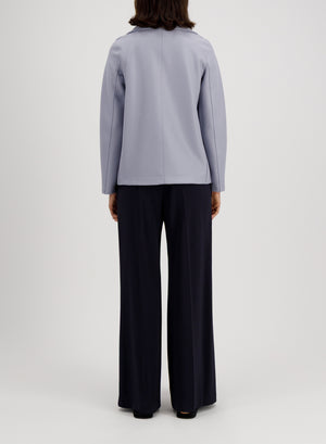 Peacoat light pressed wool