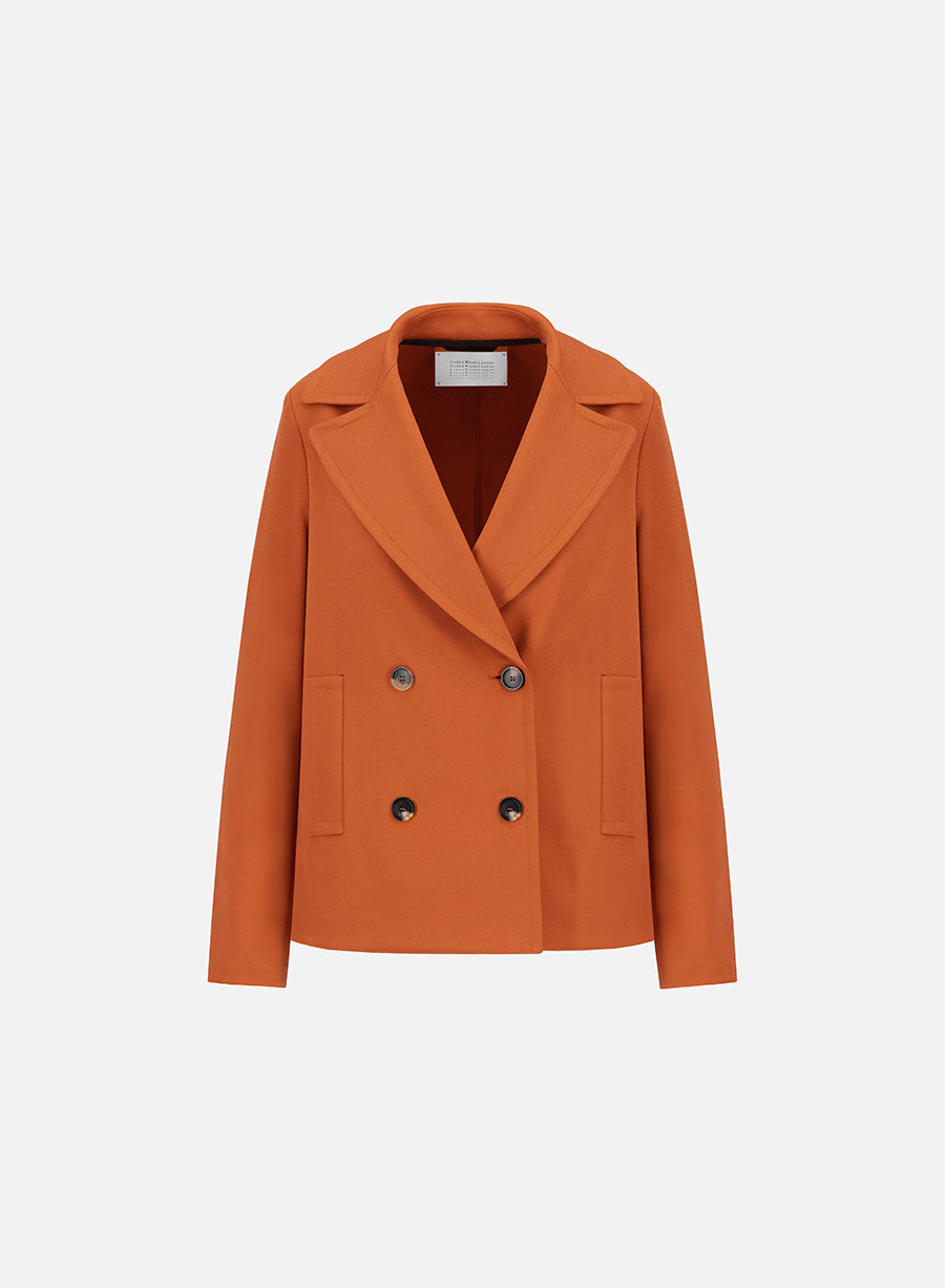 Peacoat diagonal crafted with Loro Piana fabric