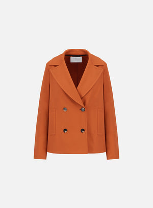 Peacoat diagonal crafted with Loro Piana fabric