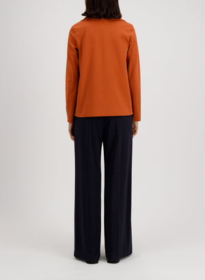 Peacoat diagonal crafted with Loro Piana fabric