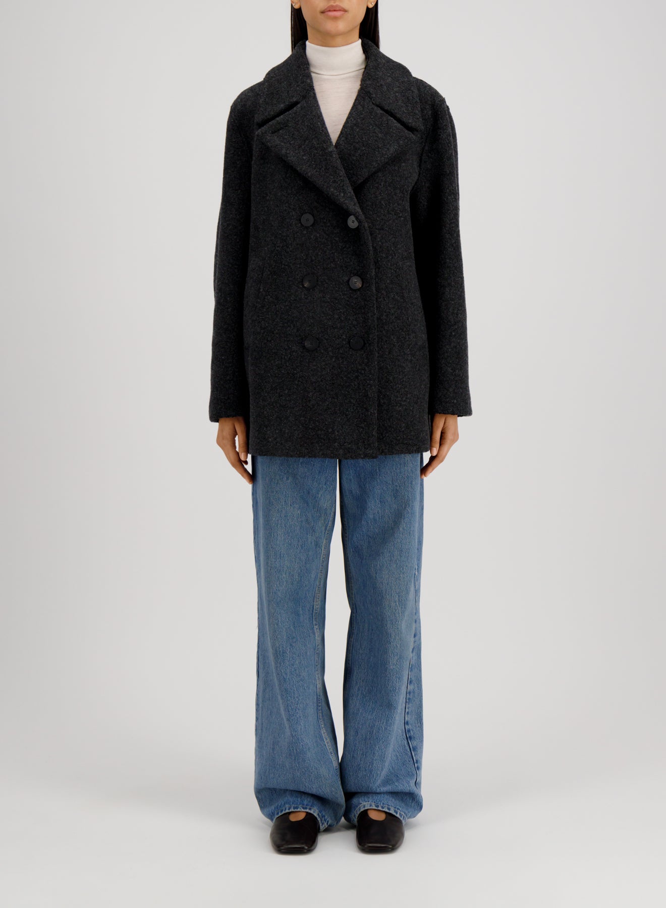 Sailor jacket bouclé