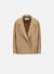 Oversized boxy jacket pressed wool