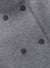 Cropped funnel jacket pressed wool