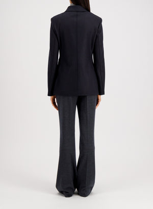 Field jacket cashmere blend