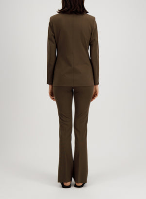 Safari jacket in techno viscose