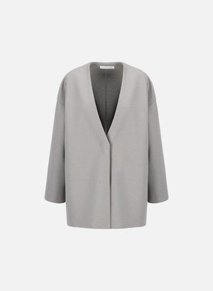 Cardigan light pressed wool