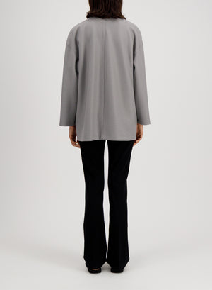Cardigan light pressed wool