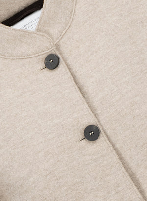 nehru jacket light pressed wool