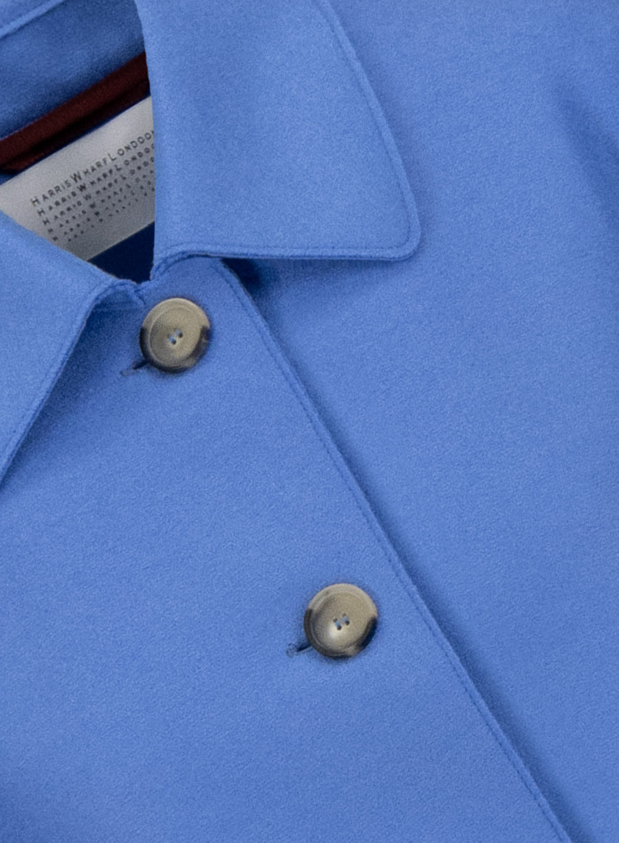 Short loden light pressed wool