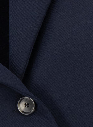 Overshirt diagonal crafted with Loro Piana fabric