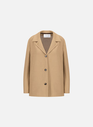 overshirt honeycomb crafted with Loro Piana fabric