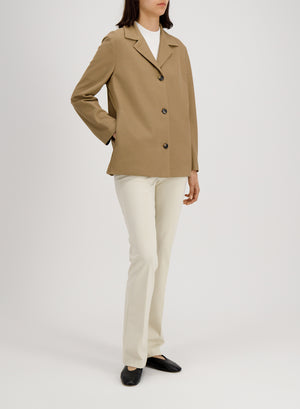 overshirt honeycomb crafted with Loro Piana fabric