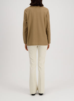 overshirt honeycomb crafted with Loro Piana fabric