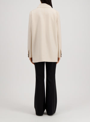 Chore jacket light pressed wool