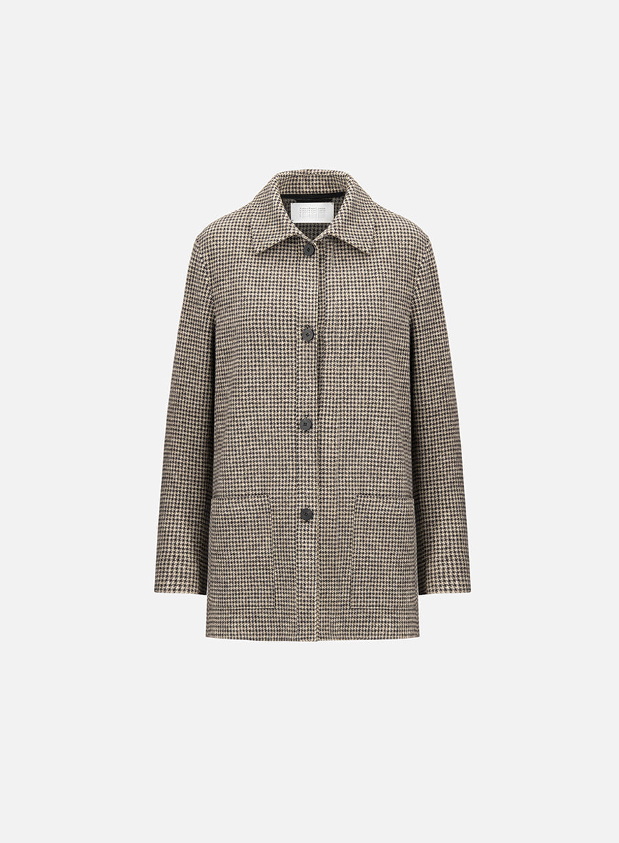 Chore jacket patterned moleskin